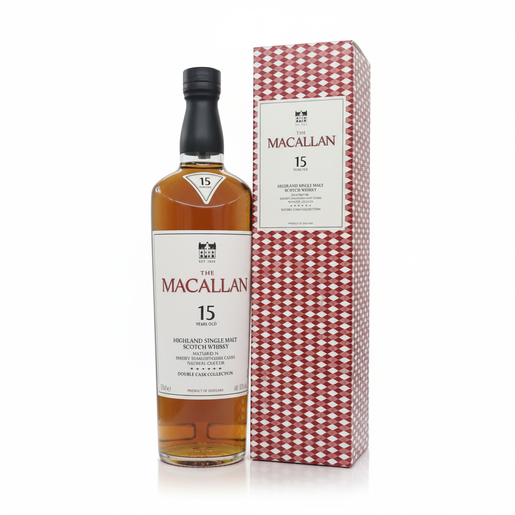 Whisky The Macallan 15 ani Double Cask 43%, 0.7L