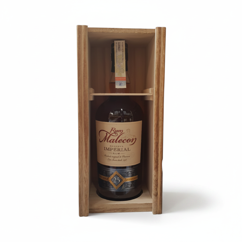 Rom Malecon Reserva Imperial Rum 25 Ani Woodbox, 40%, 0.7L