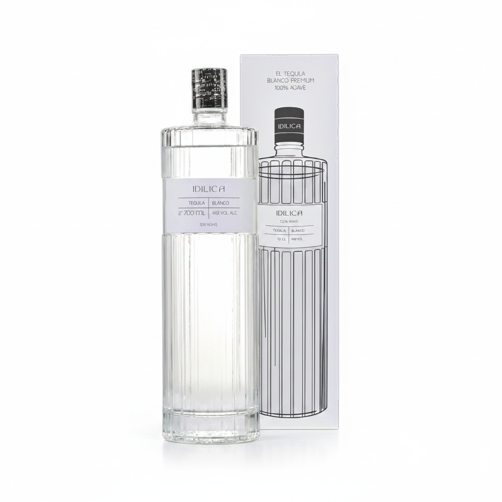 Tequila Idilica Blanco 40%, 0.7L
