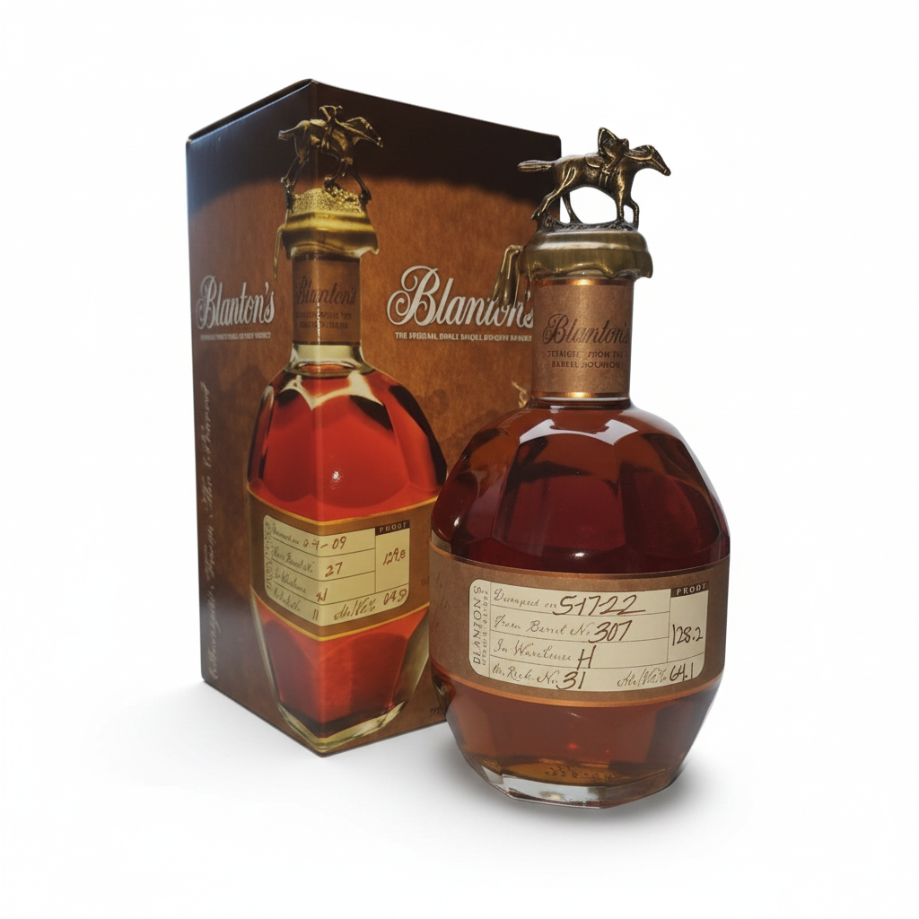 Blanton's Straight From The Barrel 64,1% - bourbon Kentucky cask strength, sticla 0.7L