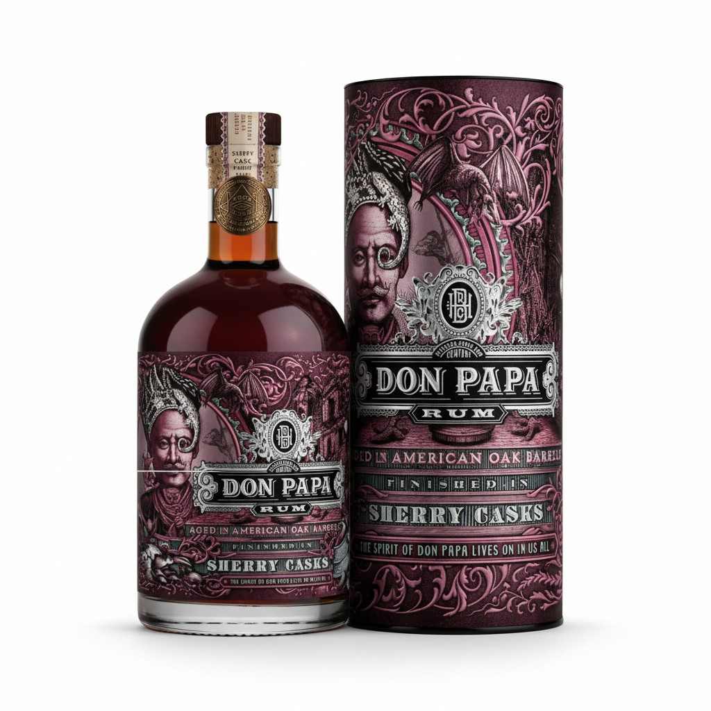 Rom Don Papa Sherry Cask 45%, 0.7L